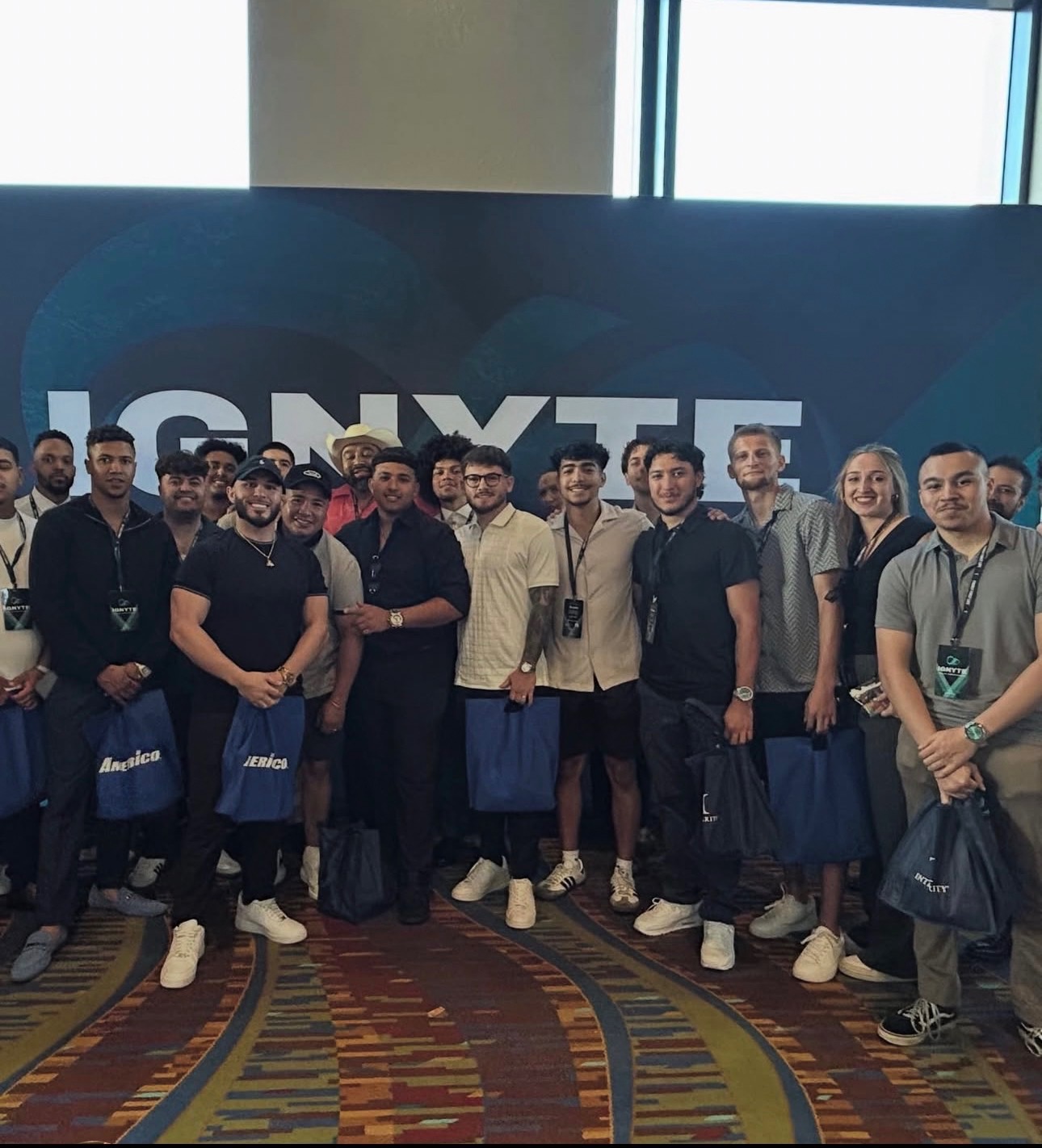 Ignyte conference — front row